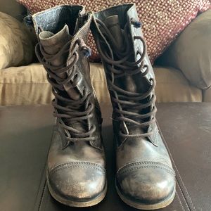 All Saints Combat Boots